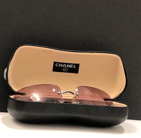 chanel women's aviator sunglasses|Chanel sunglasses cc aviators rimless.